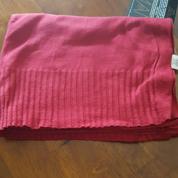 Wine colored scarf