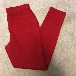 NWT Versona Red Leggings