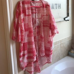 NWT LuLaRoe Lindsay Red