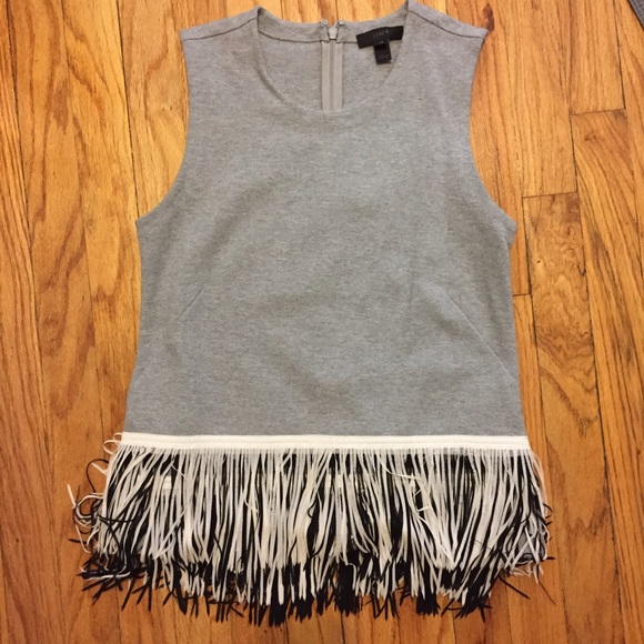 Jcrew Fringe Top