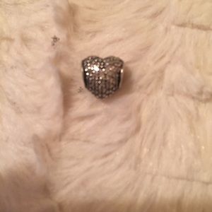🎀FINAL PRICE & FIRM🎀Pandora Pave Heart Clear CZ