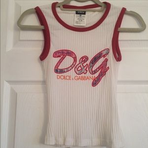Dolce & Gabbana D&G - fitted tank size 40