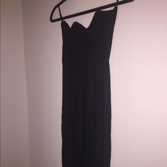 Strapless black dress - Picture 4 of 4