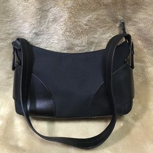 Small Missoni Canvas & Leather Shoulder Bag