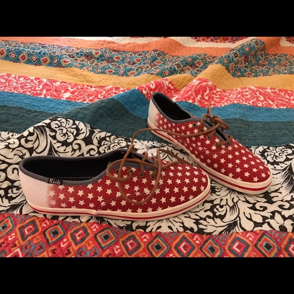American flag keds