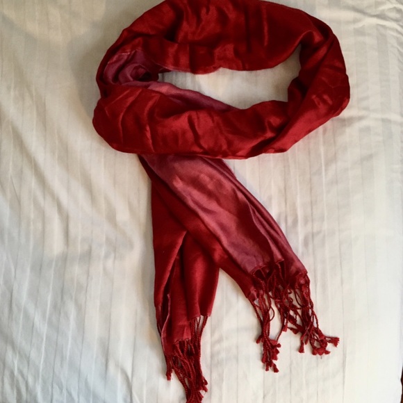 Talbots pink and red wrap/scarf