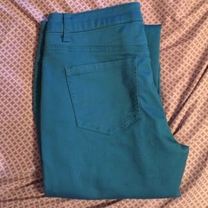 Teal/Turquoise Jeans