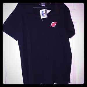 Great hockey fan gift! Ladies NJ Devils polo