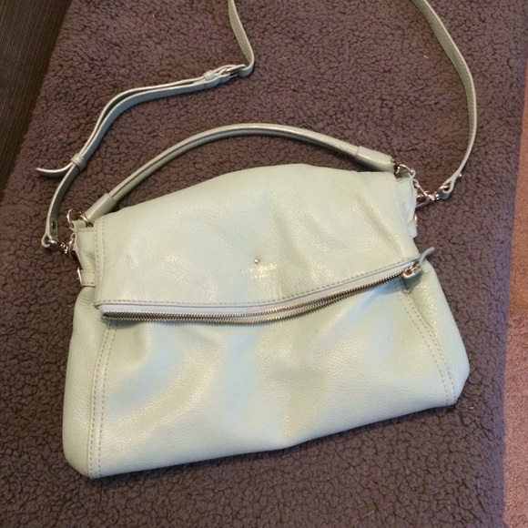 Mint green Kate Spade purse