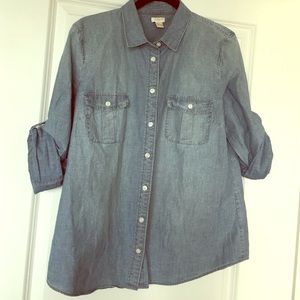 Chambray button down