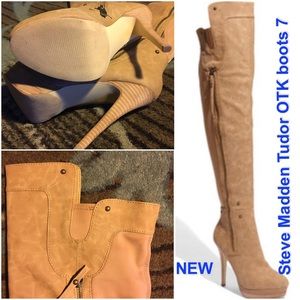 NEW Steve Madden OTK Tudor boots over knee sexy