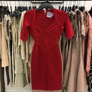 HERVE LEGER 'Lexi' Bandage Dress - NWT- XS