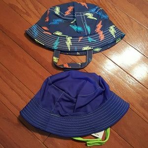 Boys swim hats