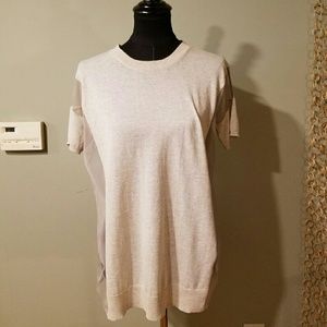 All Saints Sheer Silk and Wool Shirt