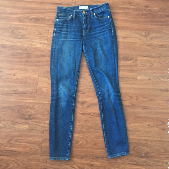 Madewell High Riser Skinny Jeans