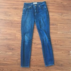 Madewell High Riser Skinny Jeans