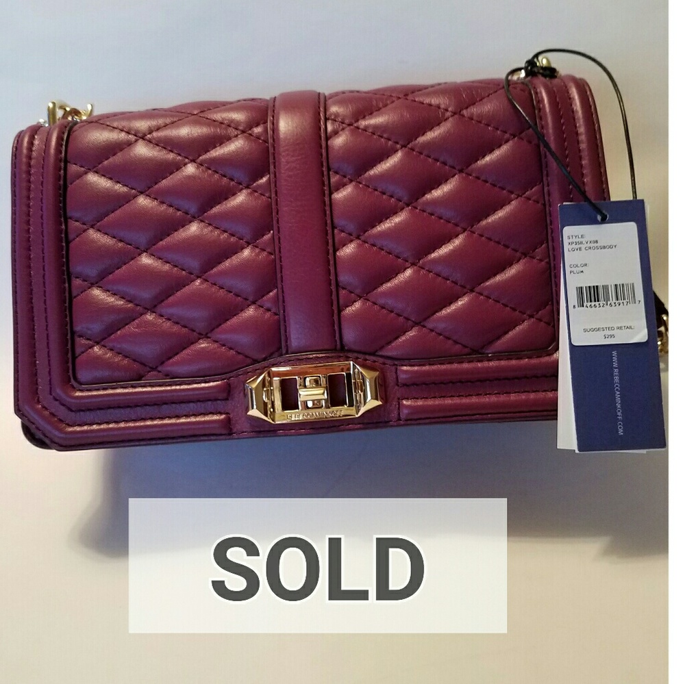 *SOLD* Additional pics* Rebecca Minkoff love purse