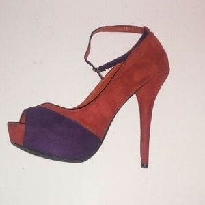 Ladies Suede Heel