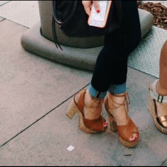 Steve Madden Shoes - lace up heels