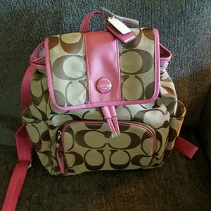 Coach Backpack Purse