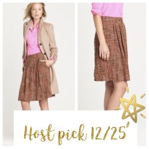 🎉Host Pick 🎉 J. Crew A Line Tweed Skirt