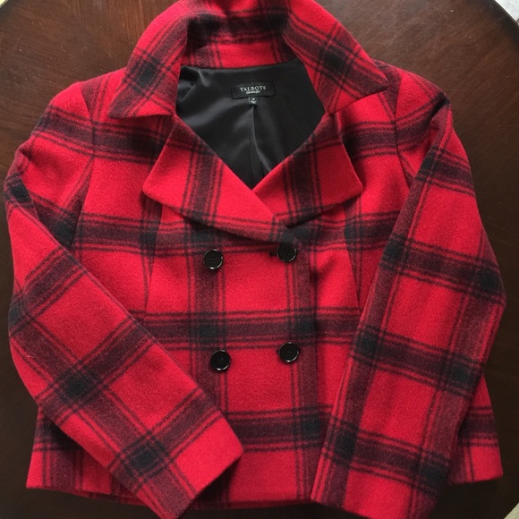 Perfect Plaid Crop Blazer