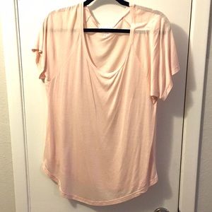 Leith light pink top