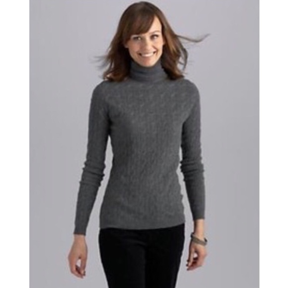 Knit turtle neck sweater
