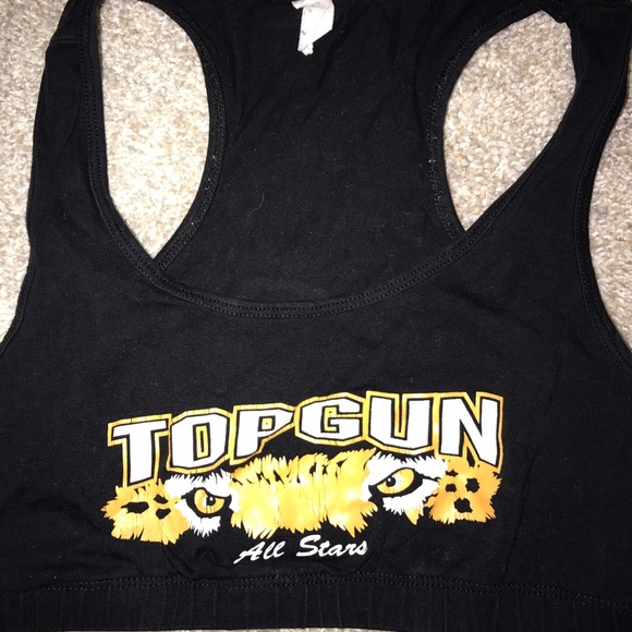Black TG sport bra