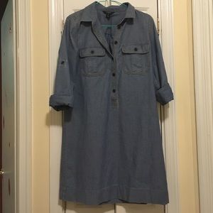 Chambray Jcrew dress