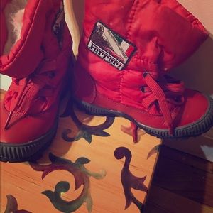 Ferrari toddler snow boots/Italian brand