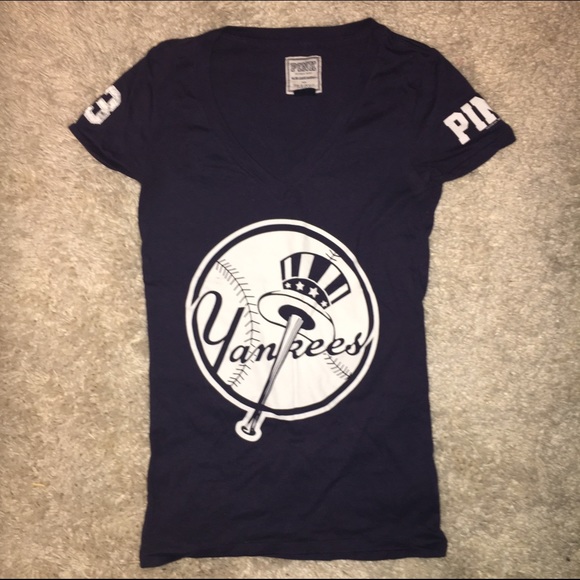 BASEBALL SEASON IS HERE! PINK by VS NY Yankees Tee