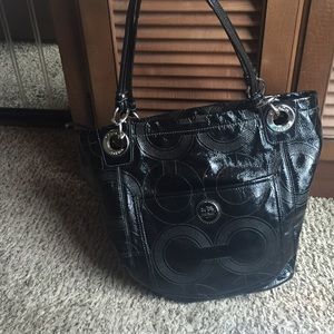Leather Coach Bag