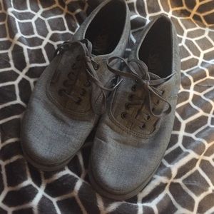 Like new grey vans