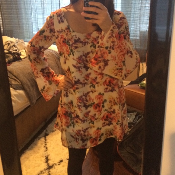 Nasty gal floral dress