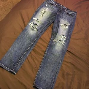 American eagle destroyed jeans