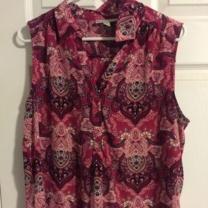 Paisley tank top