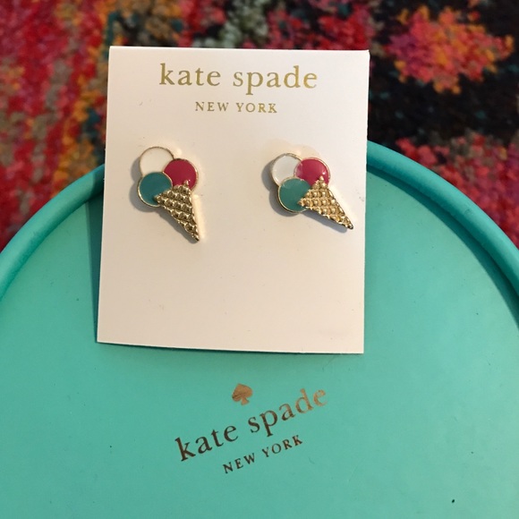 Kate Spade Ice Cream Earrings