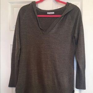 New York & Co. sweater with hood.