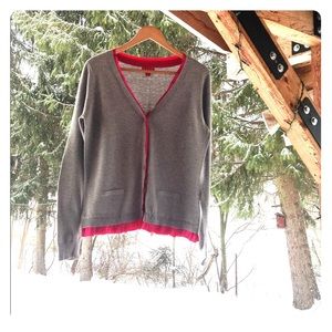 LAST DAY (donating this week) gray cardigan