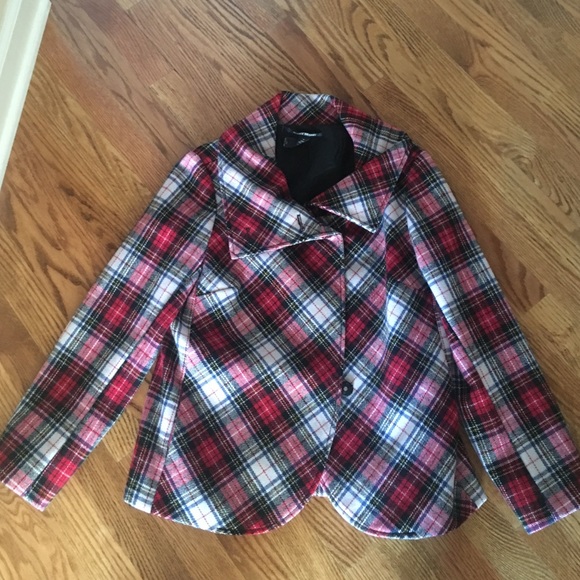 Lucky brand plaid jacket M