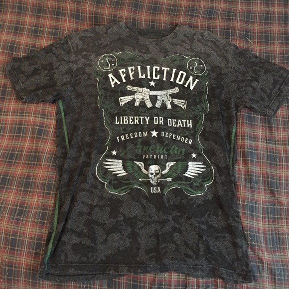 Affliction Freedom Defender T-Shirt