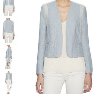 Rebecca Taylor Linen Double Face Jacket