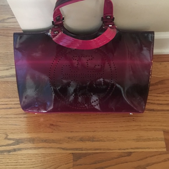 Ombré Tory Burch purple bag