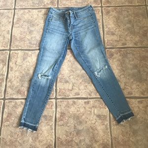 Legging cropped jeans