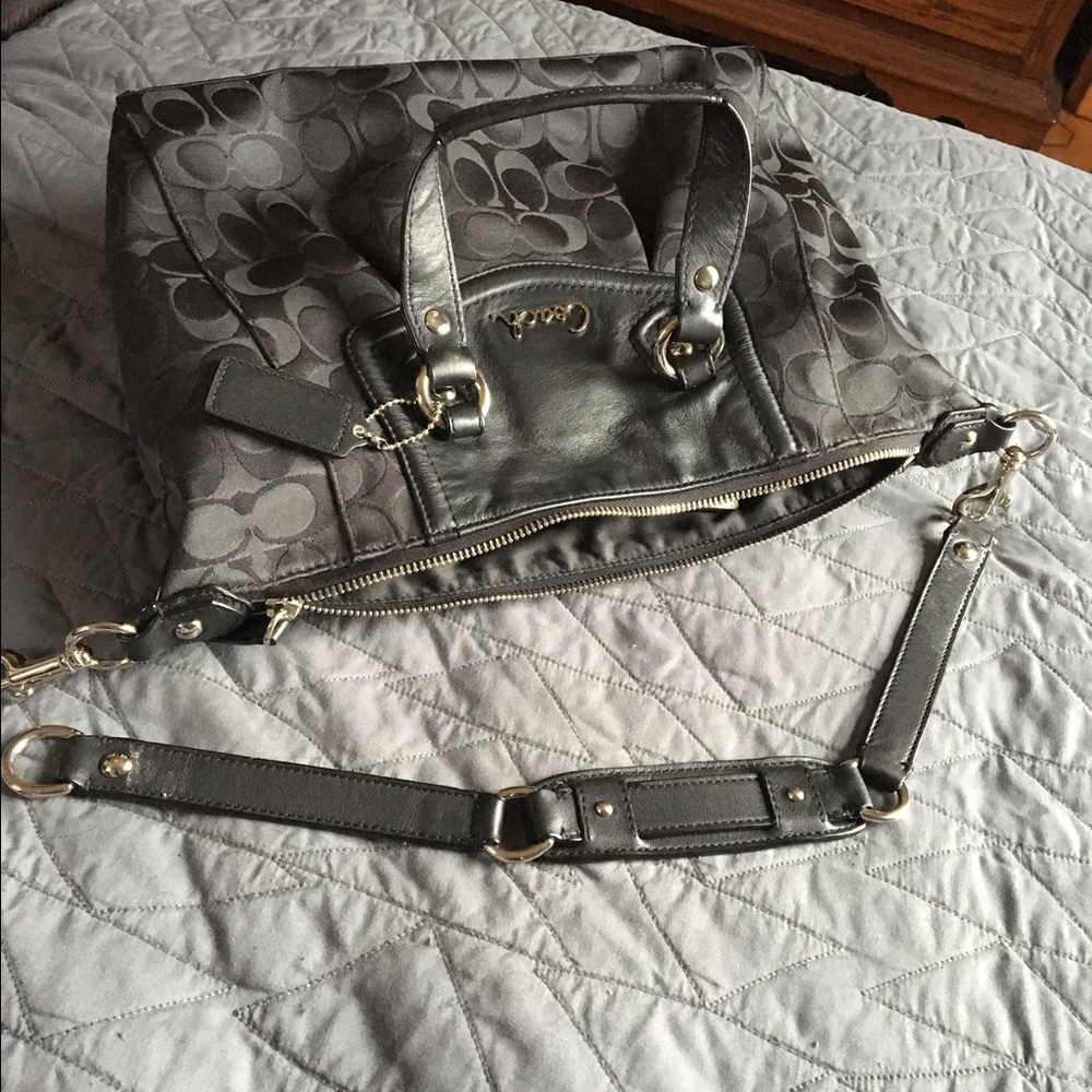 SOLD! Coach black bag