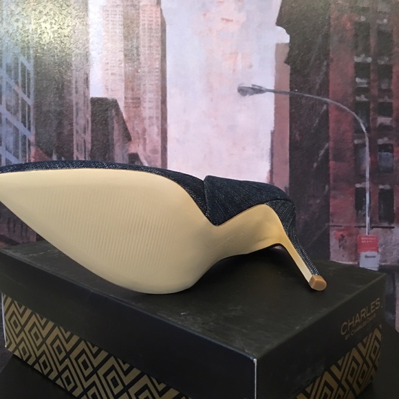 Denim Pumps - Picture 2 of 3