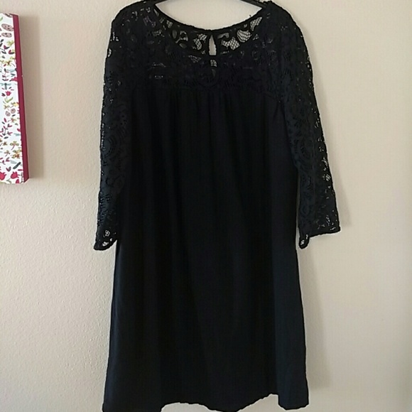 Black Lace top Dress