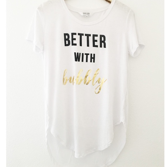 || Graphic Tee || Better with bubbly tee - Picture 2 of 3