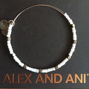 Alex and Ani Sea-bead bracelet
